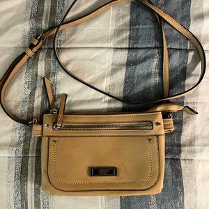 Jones New York signature womens tan small purse bag